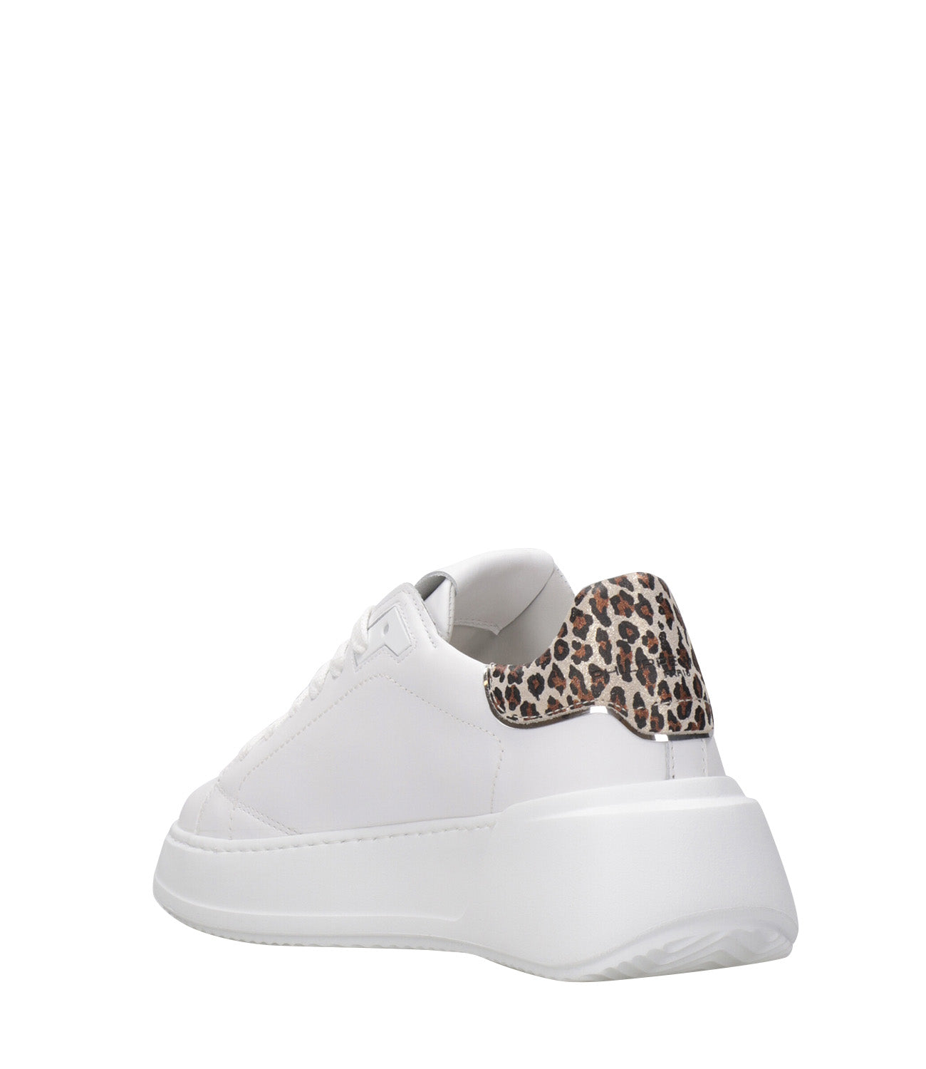 Philippe Model | Sneakers Tres Temple Low Bianco e Leopardo