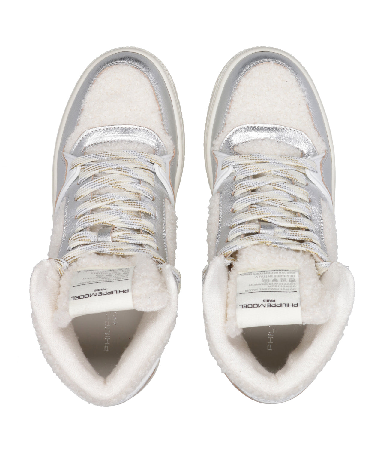 Philippe Model | High Sneakers La Grande Mid White