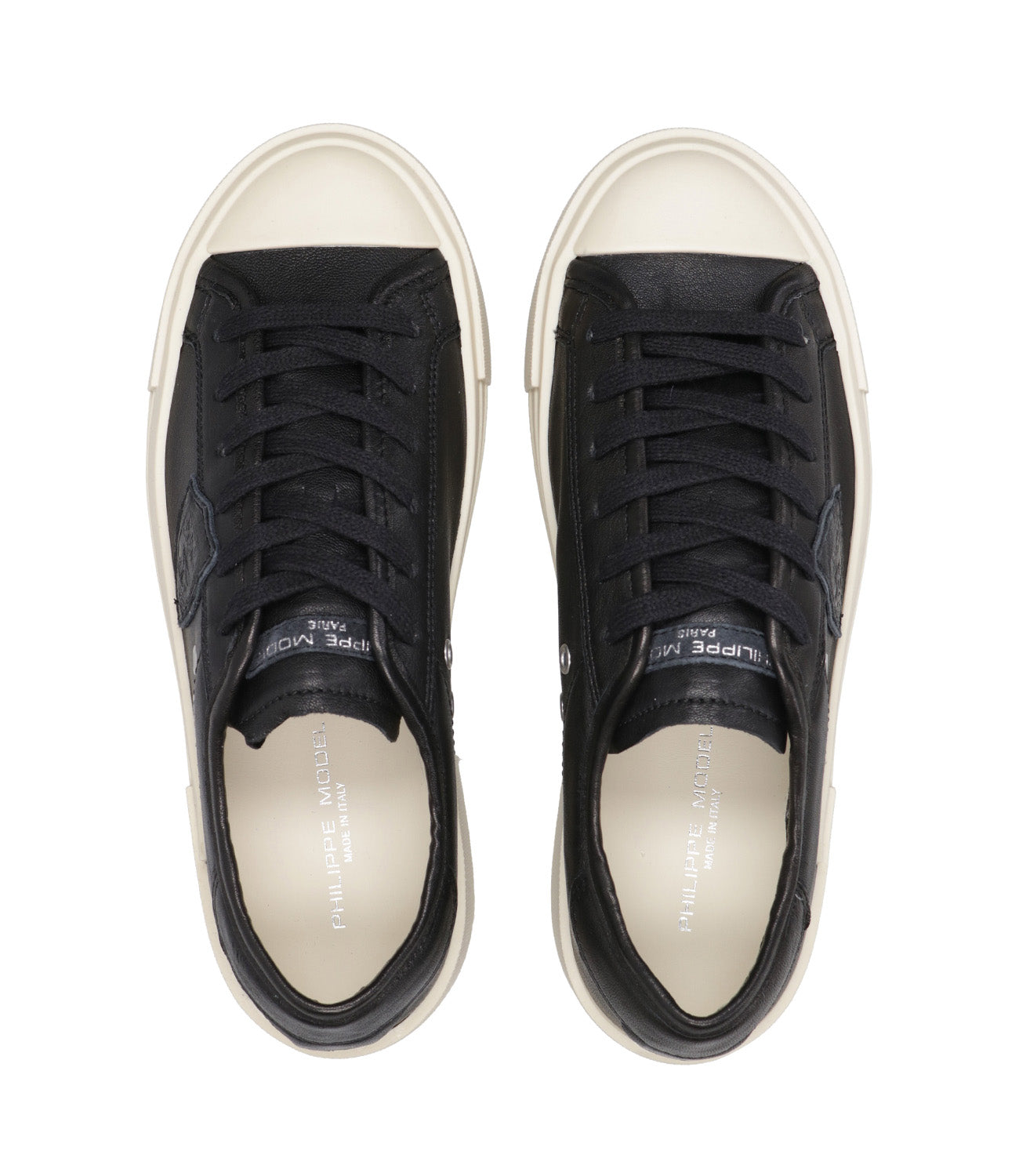 Philippe Model | Sneakers Paris Haute Low Black