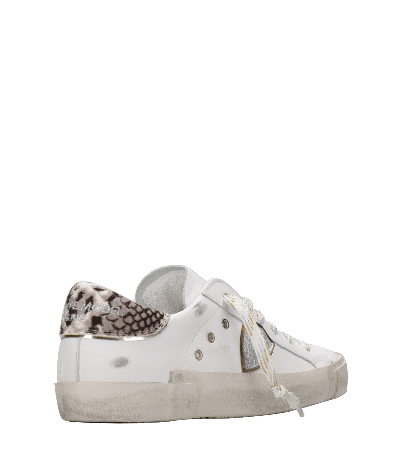 Philippe Model | Sneakers Prsx Low White and Beige