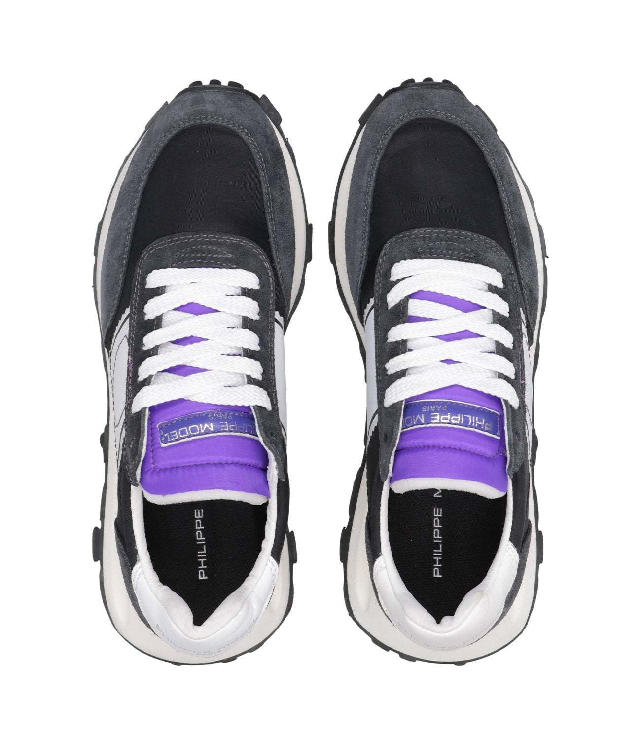 Philippe Model | Sneakers Tour Low Nero e Viola