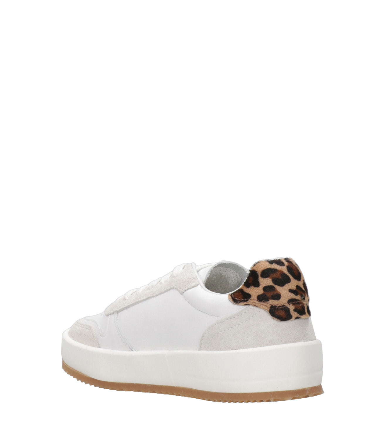 Philippe Model | Sneakers Nice Low Bianco e Leopardo