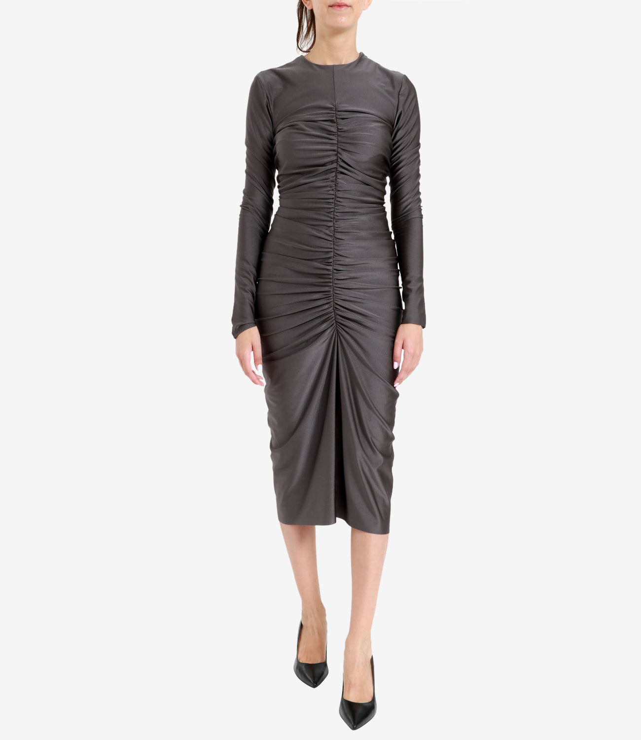 Philosophy di Lorenzo Serafini | Anthracite Grey Dress