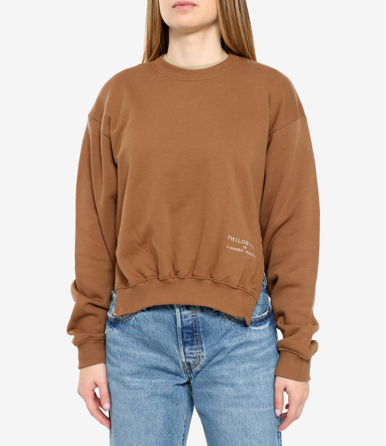 Philosophy di Lorenzo Serafini | Camel Sweatshirt