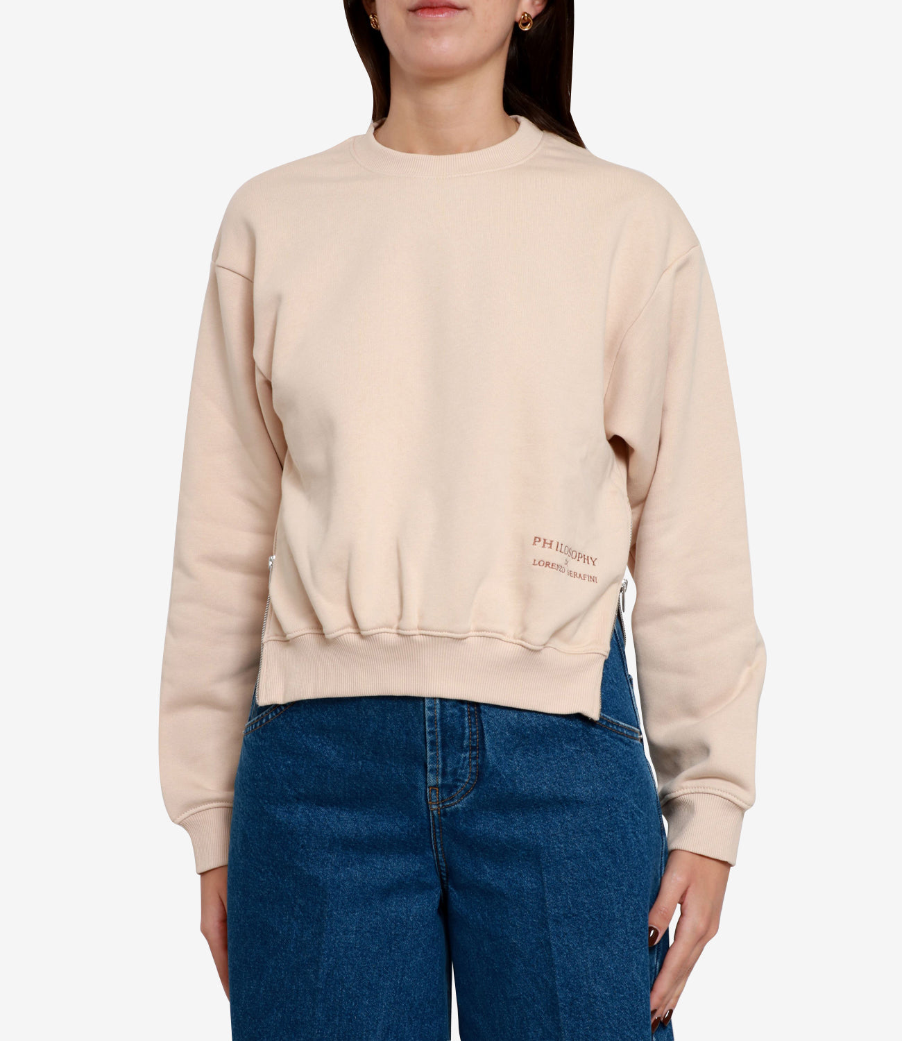 Philosophy di Lorenzo Serafini | Beige Sweatshirt