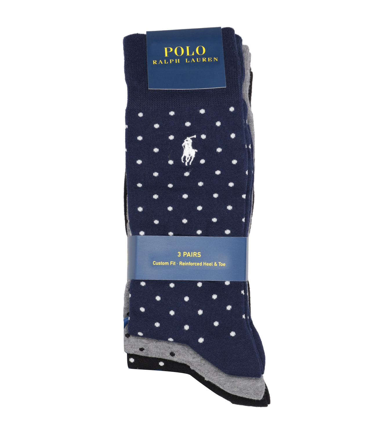 Polo Ralph Lauren | Socks Sock-3 pack Blue Black and Grey