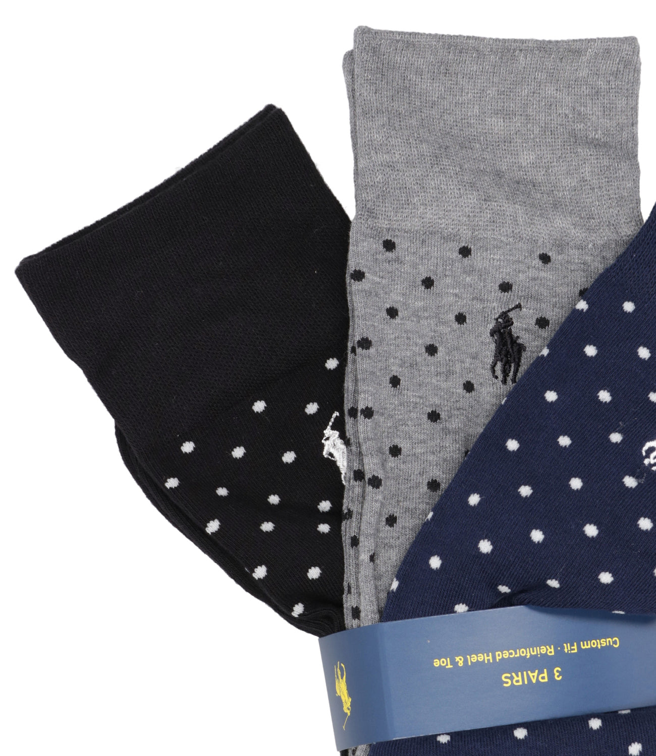 Polo Ralph Lauren | Socks Sock-3 pack Blue Black and Grey