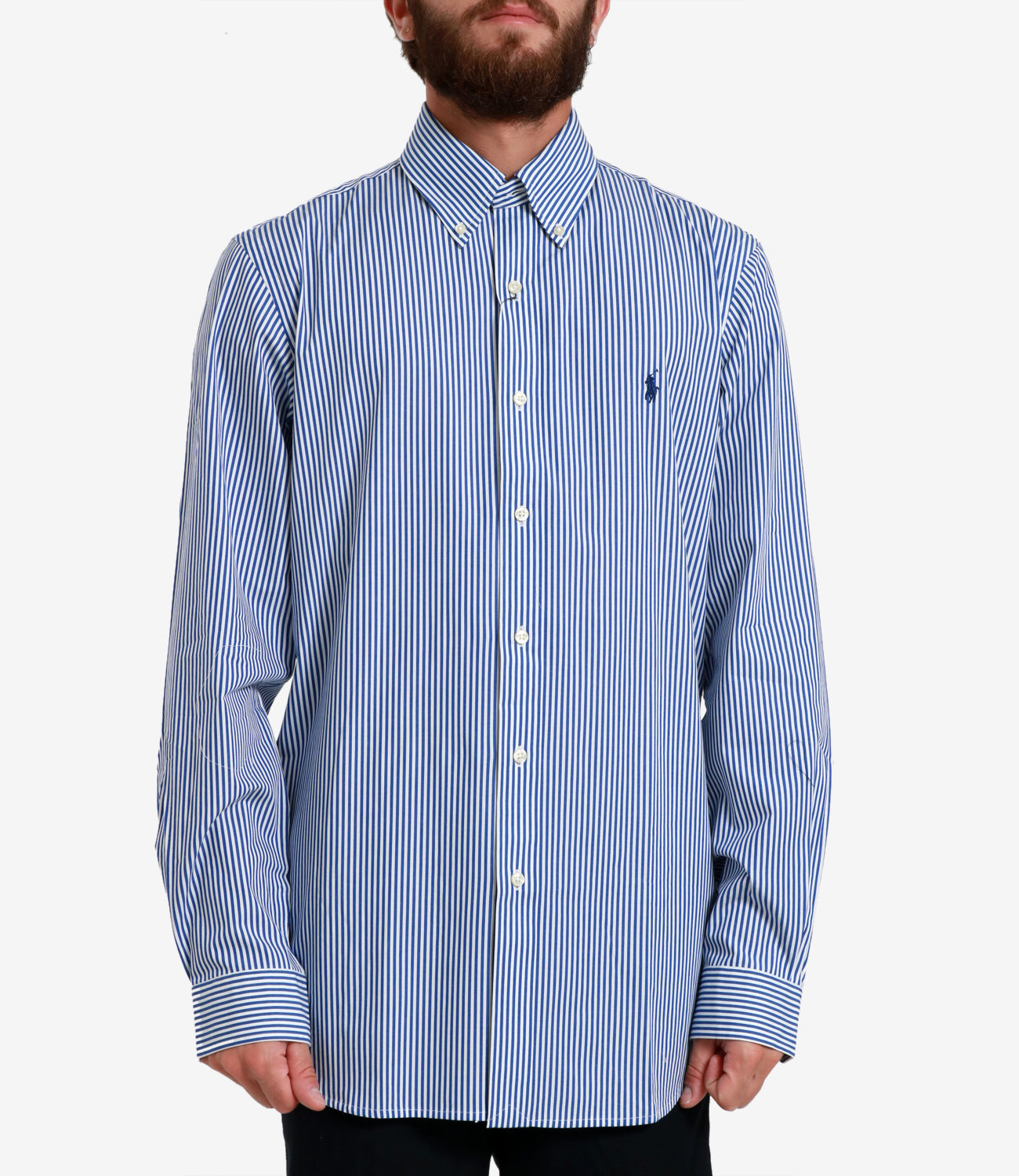 Polo Ralph Lauren | Sea Blue and White Shirt