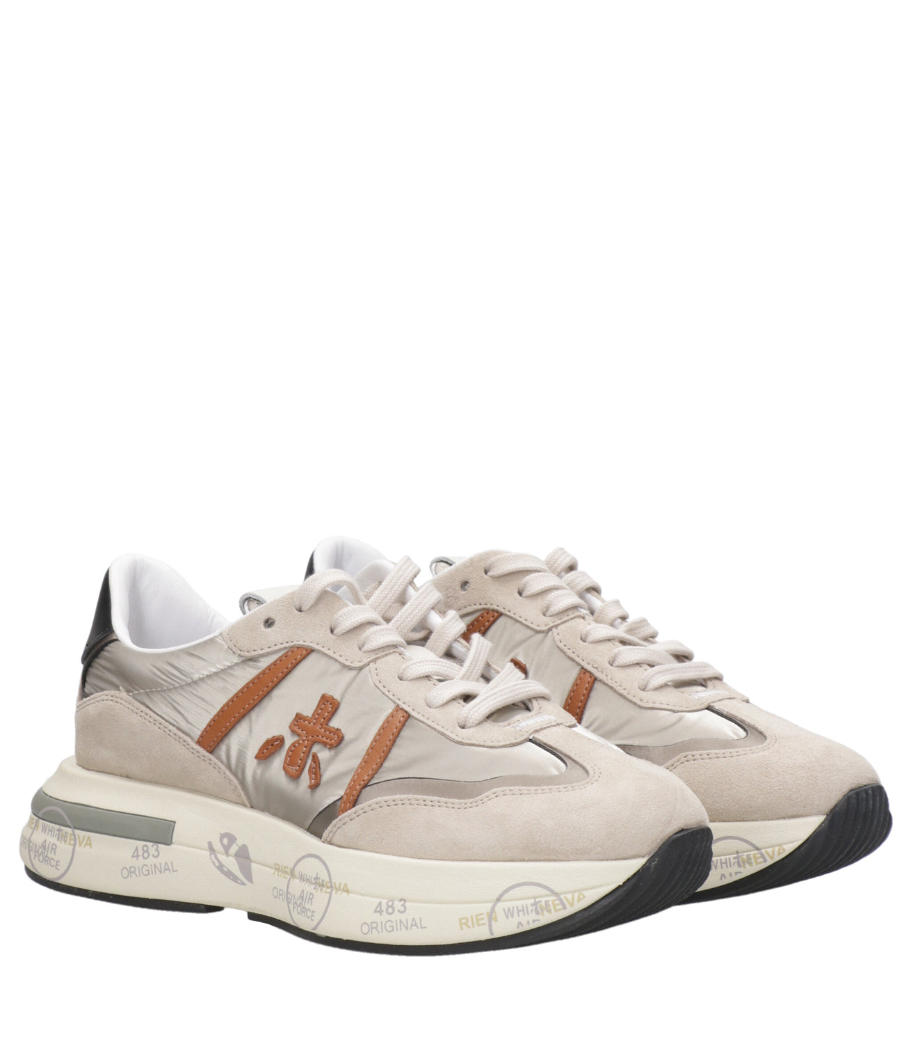 Premiata | Cassie 6470 Light Grey Sneakers