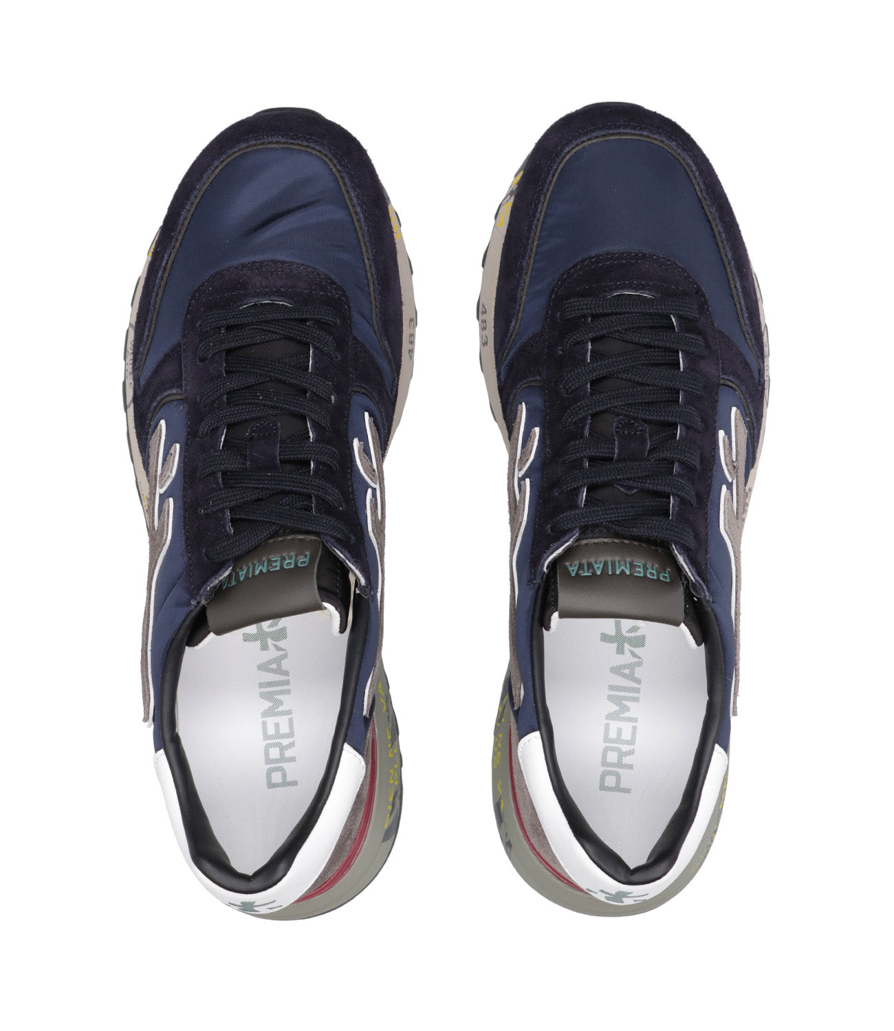 Premiata | Sneakers Mick 6421 Blu navy e Grigio