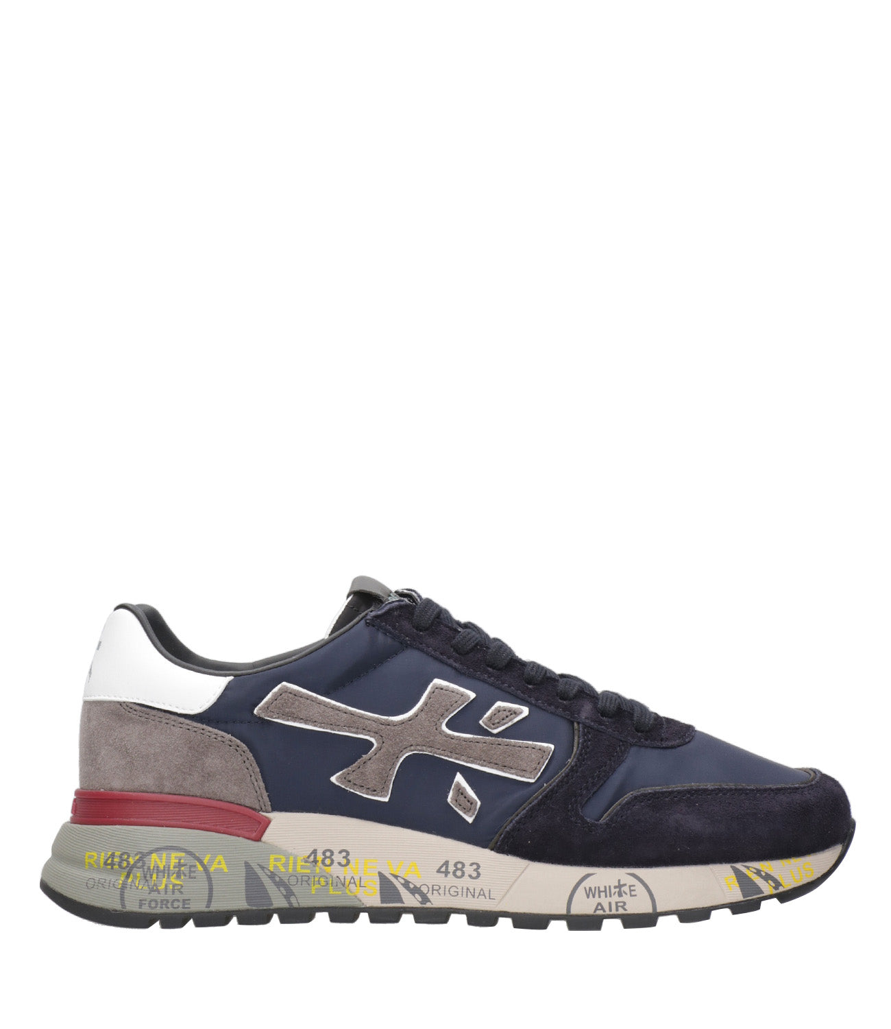 Premiata | Sneakers Mick 6421 Navy Blue and Gray