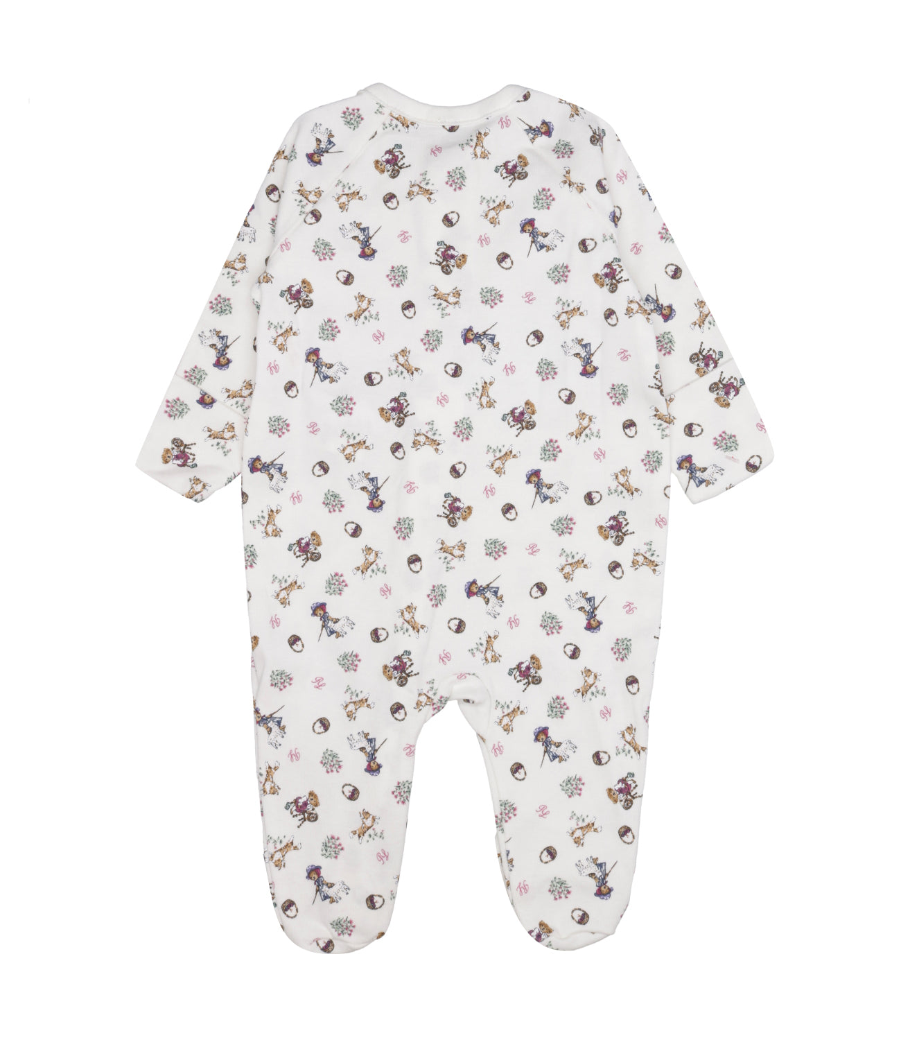 Ralph Lauren Childrenswear | Tutina Piede Bianca e Rosa