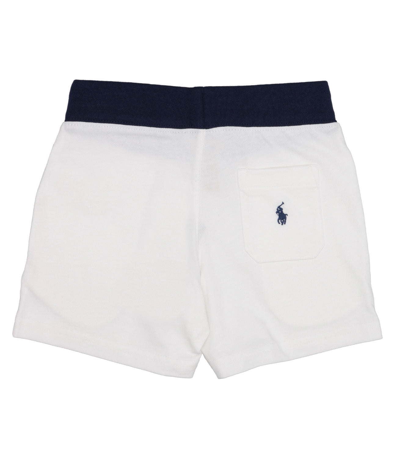 Ralph Lauren Childrenswear | White and Blue Sport Bermuda Shorts