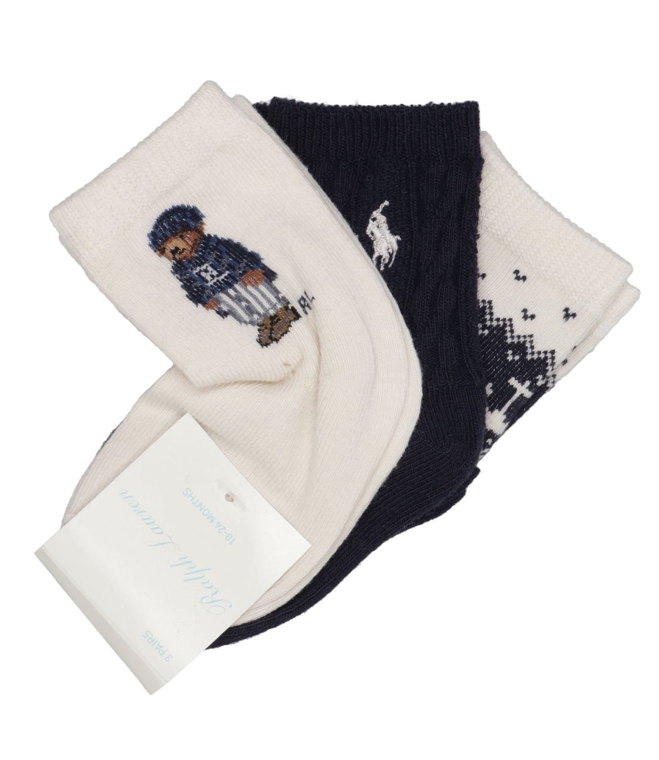 Ralph Lauren Childrenswear | Calzini Panna e Blu