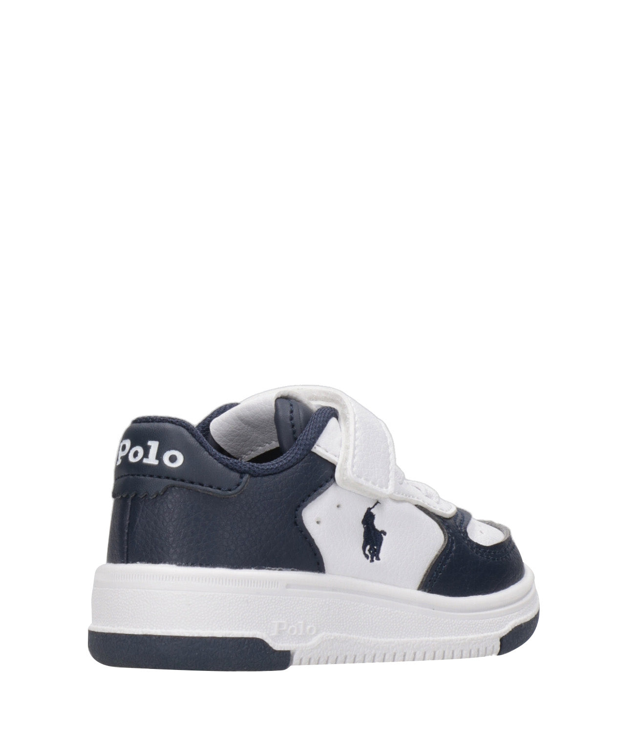 Ralph Lauren Childrenswear | Sneakers Masters Court PS Bianco e Blu navy