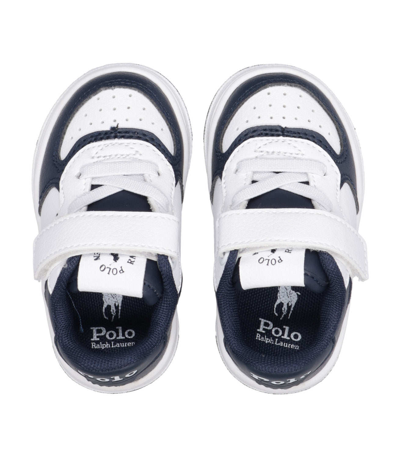 Ralph Lauren Childrenswear | Sneakers Masters Court PS Bianco e Blu navy