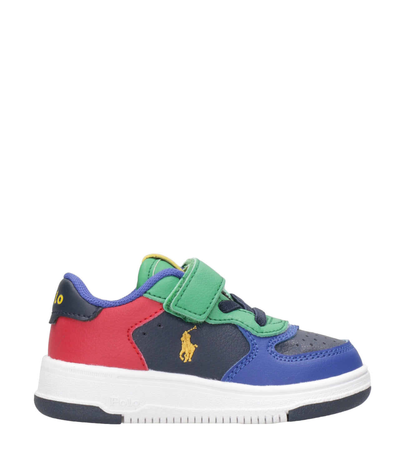 Ralph Lauren Childrenswear | Sneakers Masters Court PS Navy Blue and Green