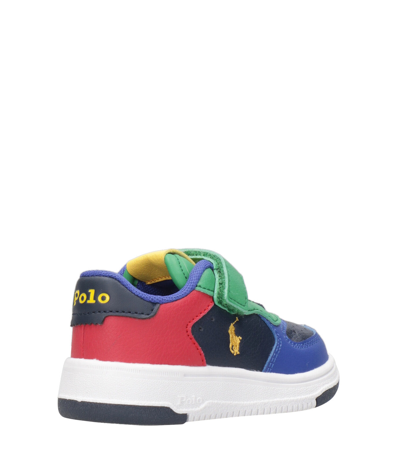 Ralph Lauren Childrenswear | Sneakers Masters Court PS Navy Blue and Green