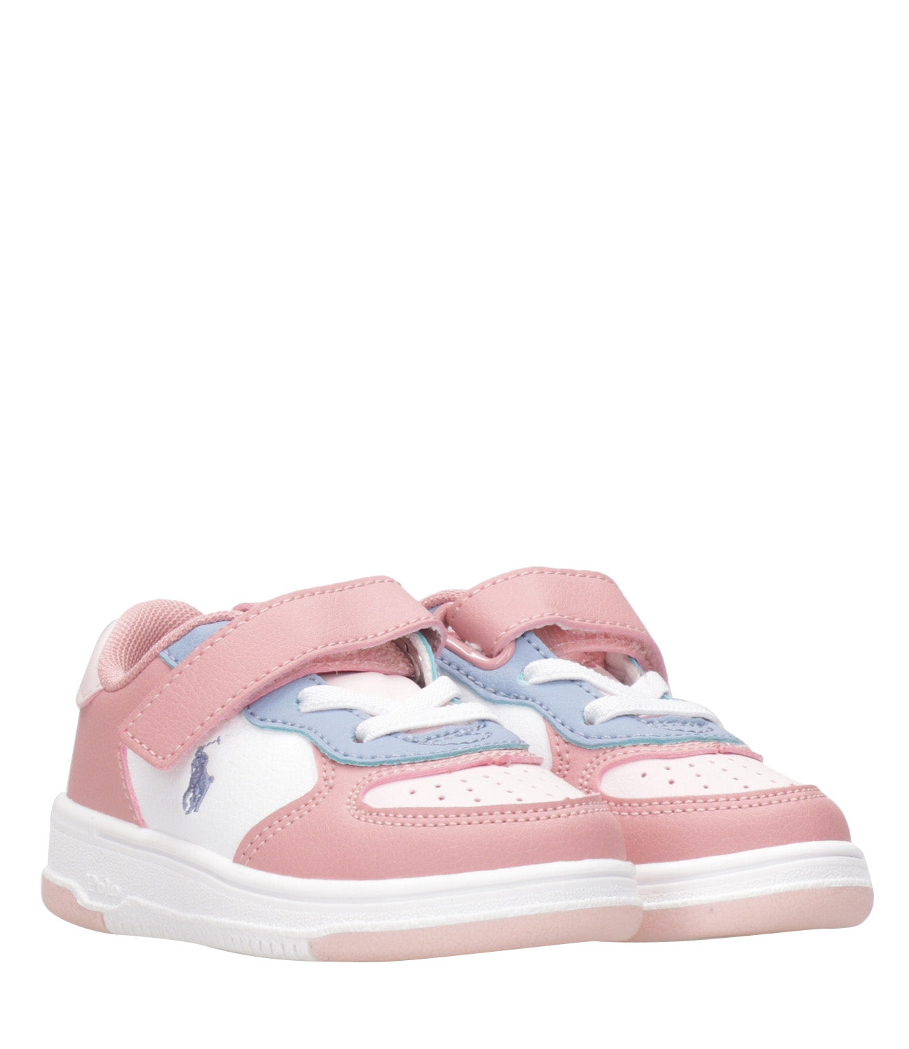 Ralph Lauren Childrenswear | Sneakers Masters Court PS Bianco e Rosa