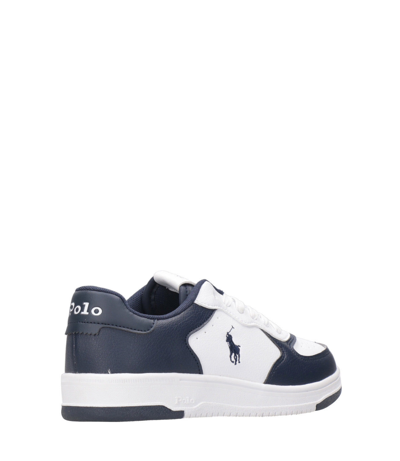 Ralph Lauren Childrenswear | Sneakers Masters Court PS Bianco e Blu navy