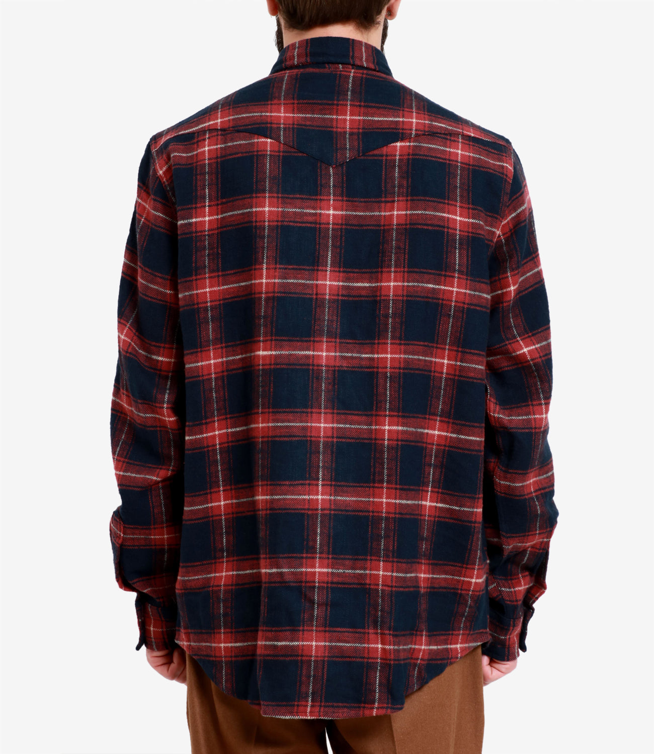 Roy Roger's | Red and Dark Blue Martin Shirt