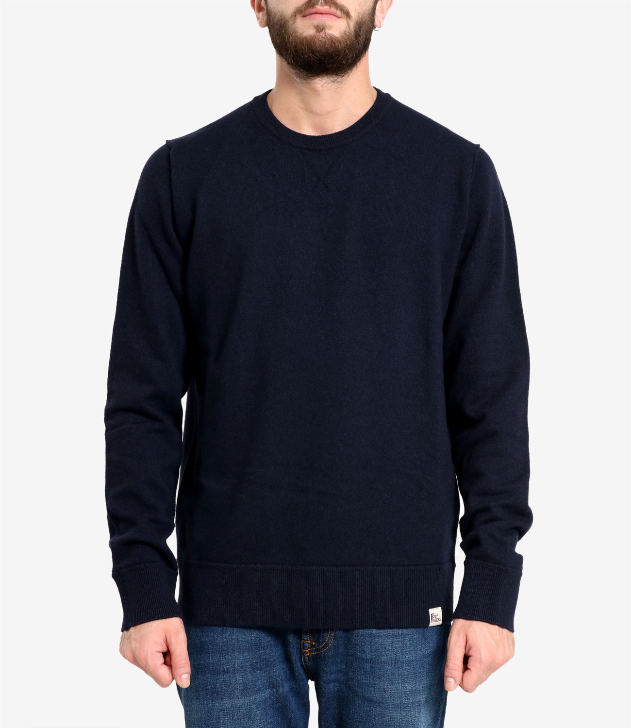 Roy Roger's | Jersey Raw Edge Navy Blue