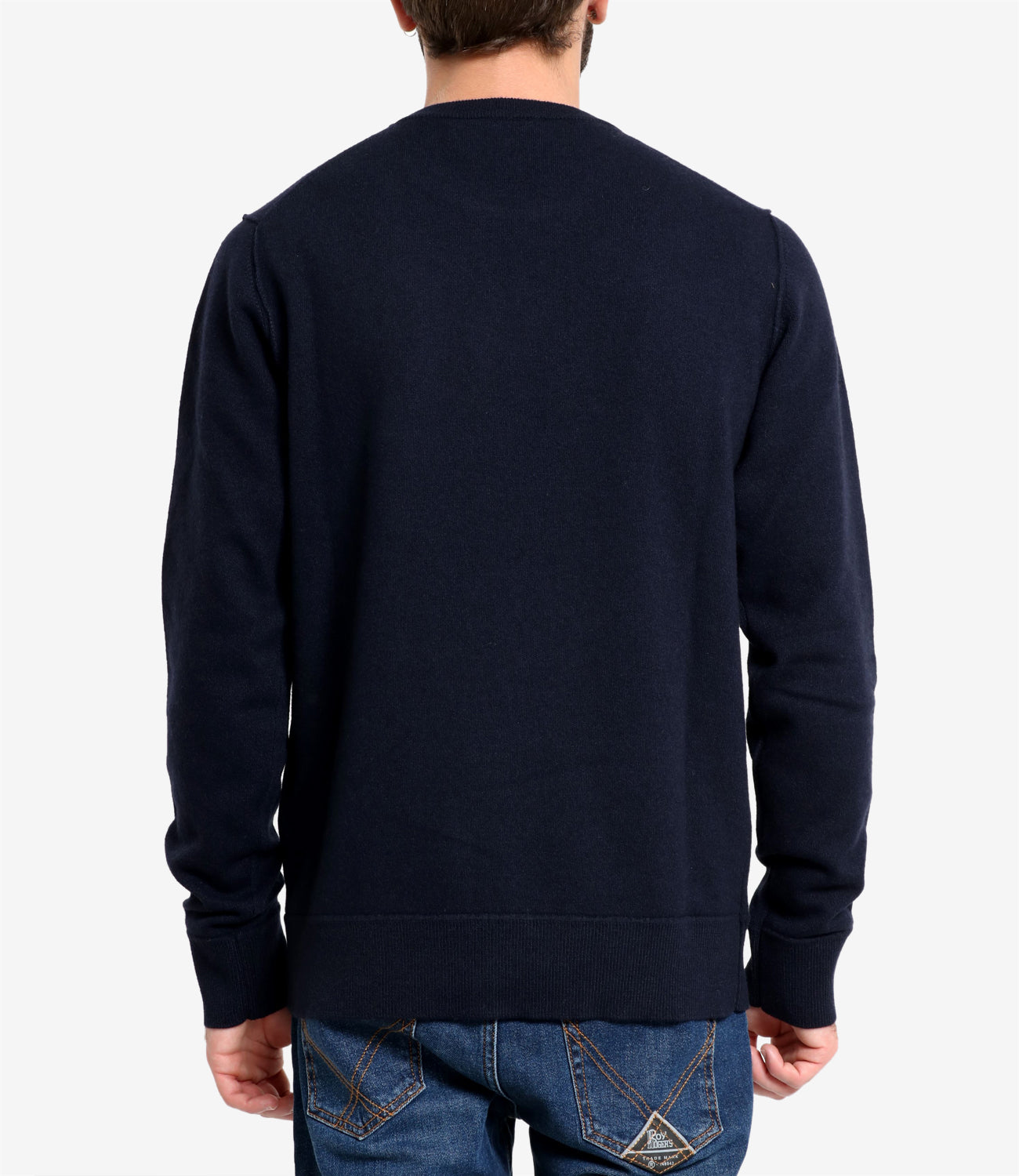 Roy Roger's | Jersey Raw Edge Navy Blue