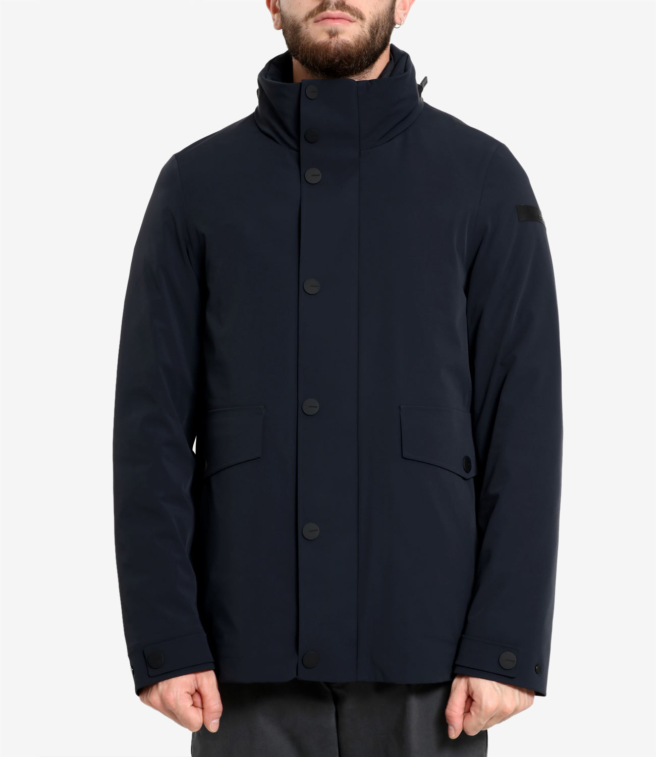 RRD | Egg Floating Field Jacket Blue Black