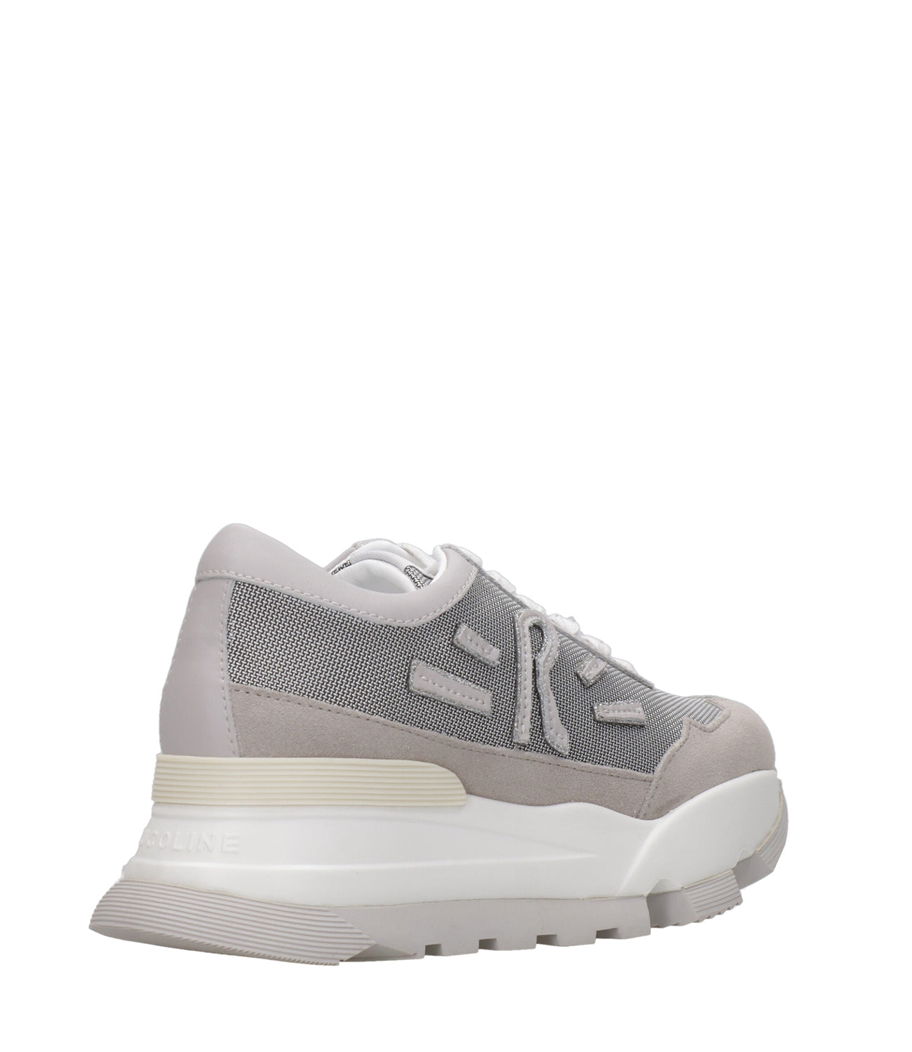 Rucoline | Aki White and Gray Sneakers