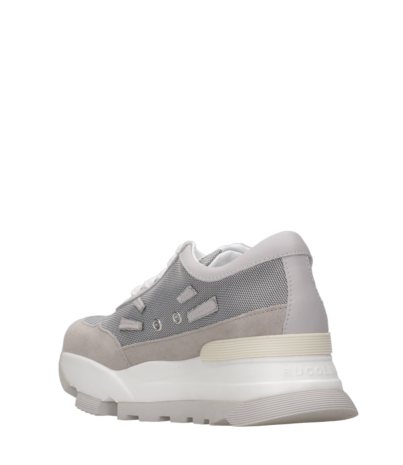 Rucoline | Aki White and Gray Sneakers