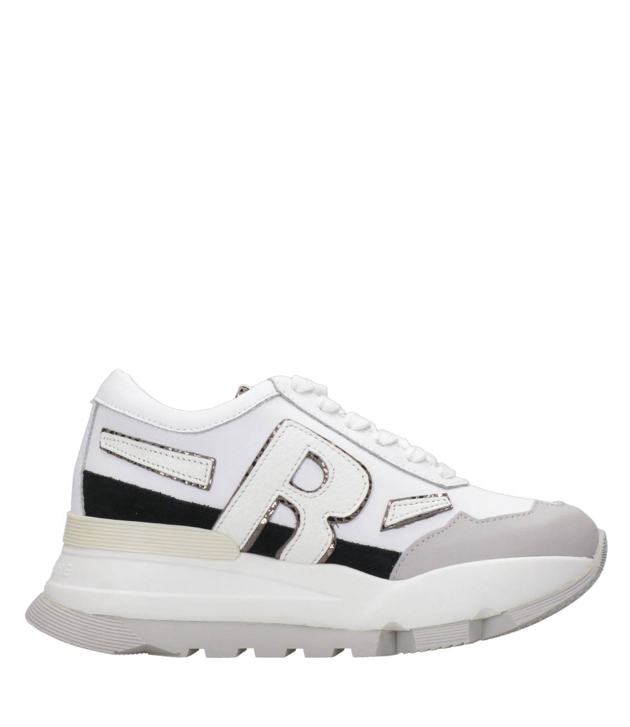 Rucoline | Sneakers Aki Bianco e Ottanio