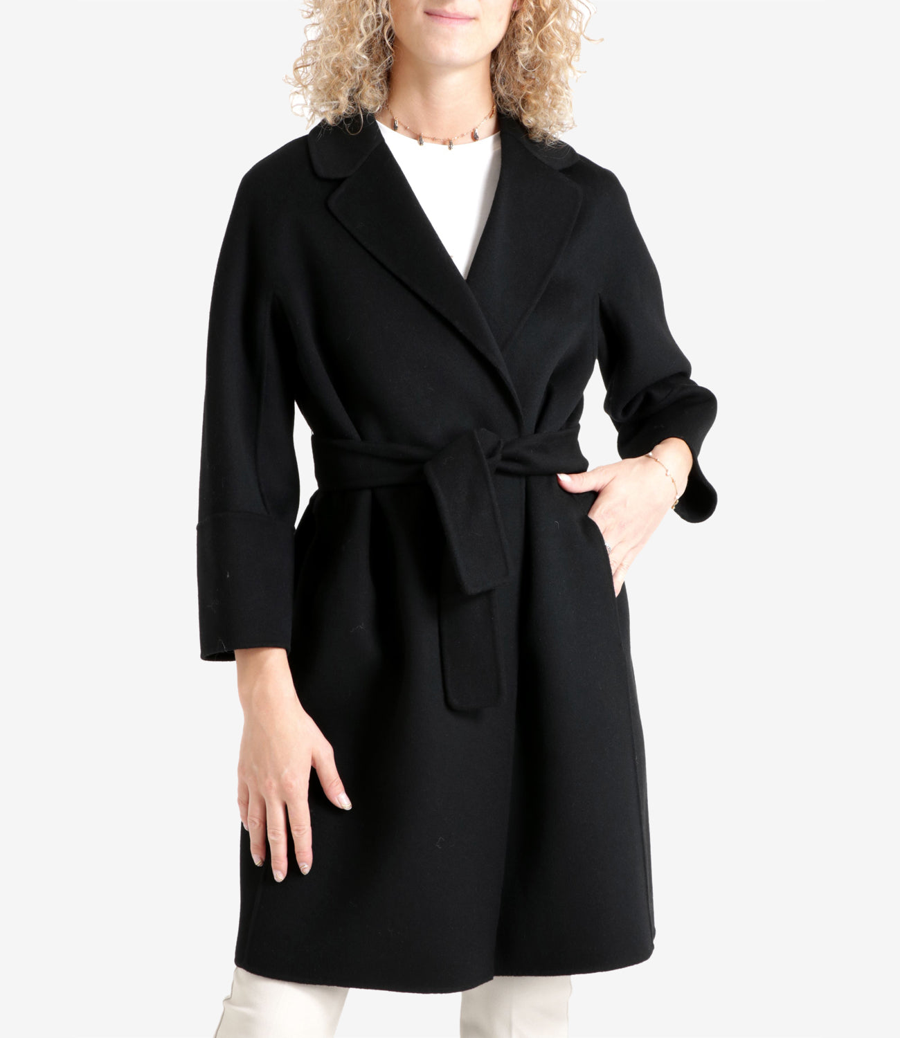 S Max Mara | Cappotto Arona Nero