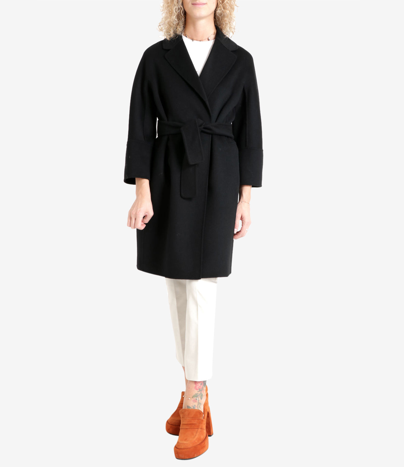 S Max Mara | Cappotto Arona Nero