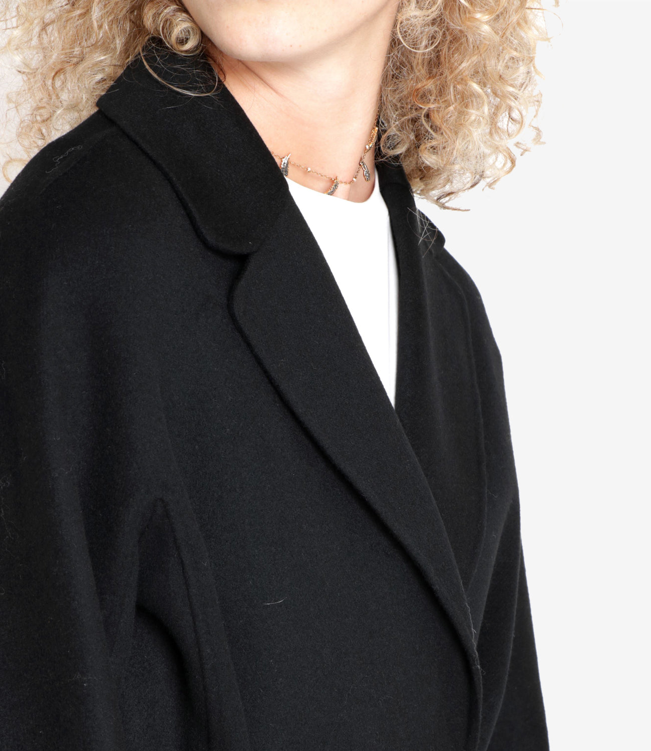 S Max Mara | Cappotto Arona Nero