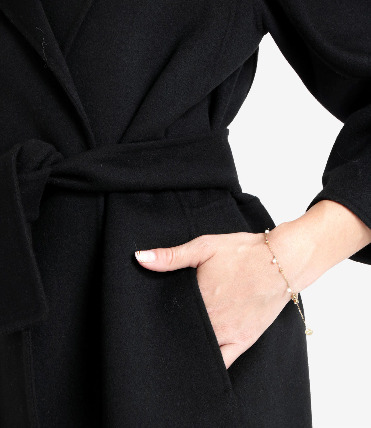 S Max Mara | Cappotto Arona Nero