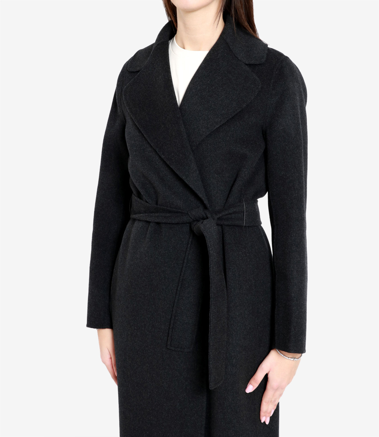 S Max Mara | Cappotto Poldo Grigio antracite