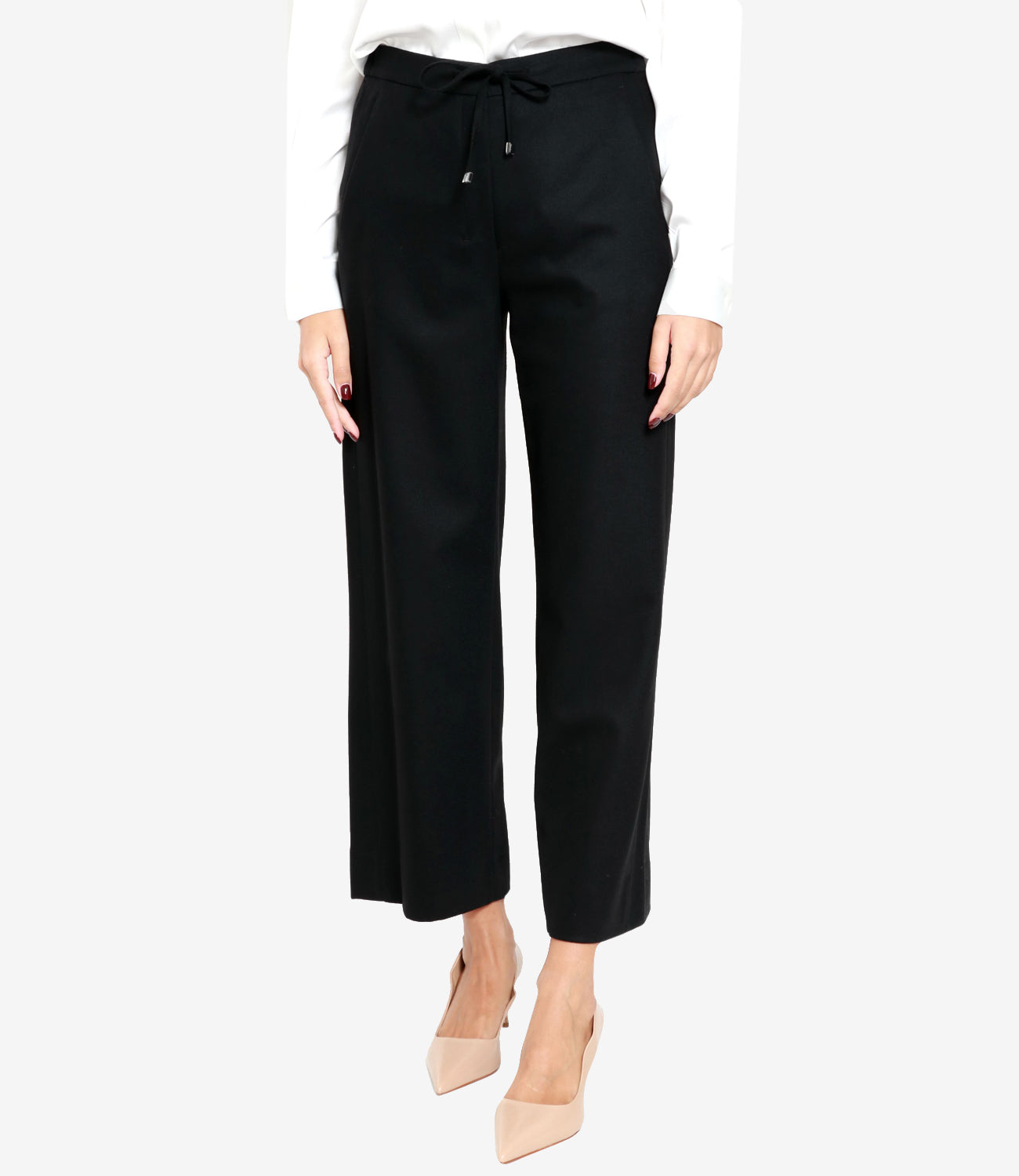 S Max Mara | Pantalone Floria Nero