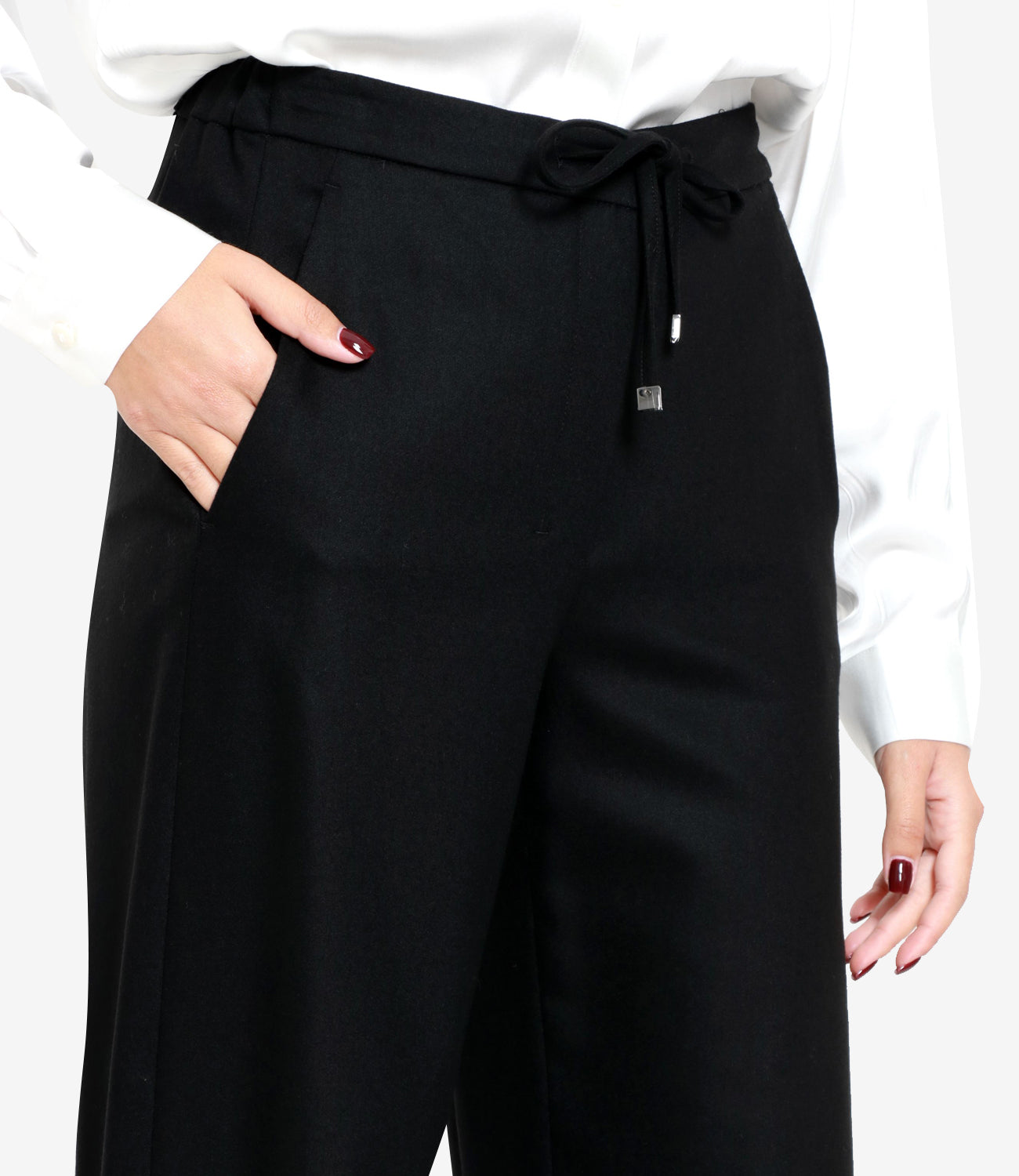 S Max Mara | Pantalone Floria Nero