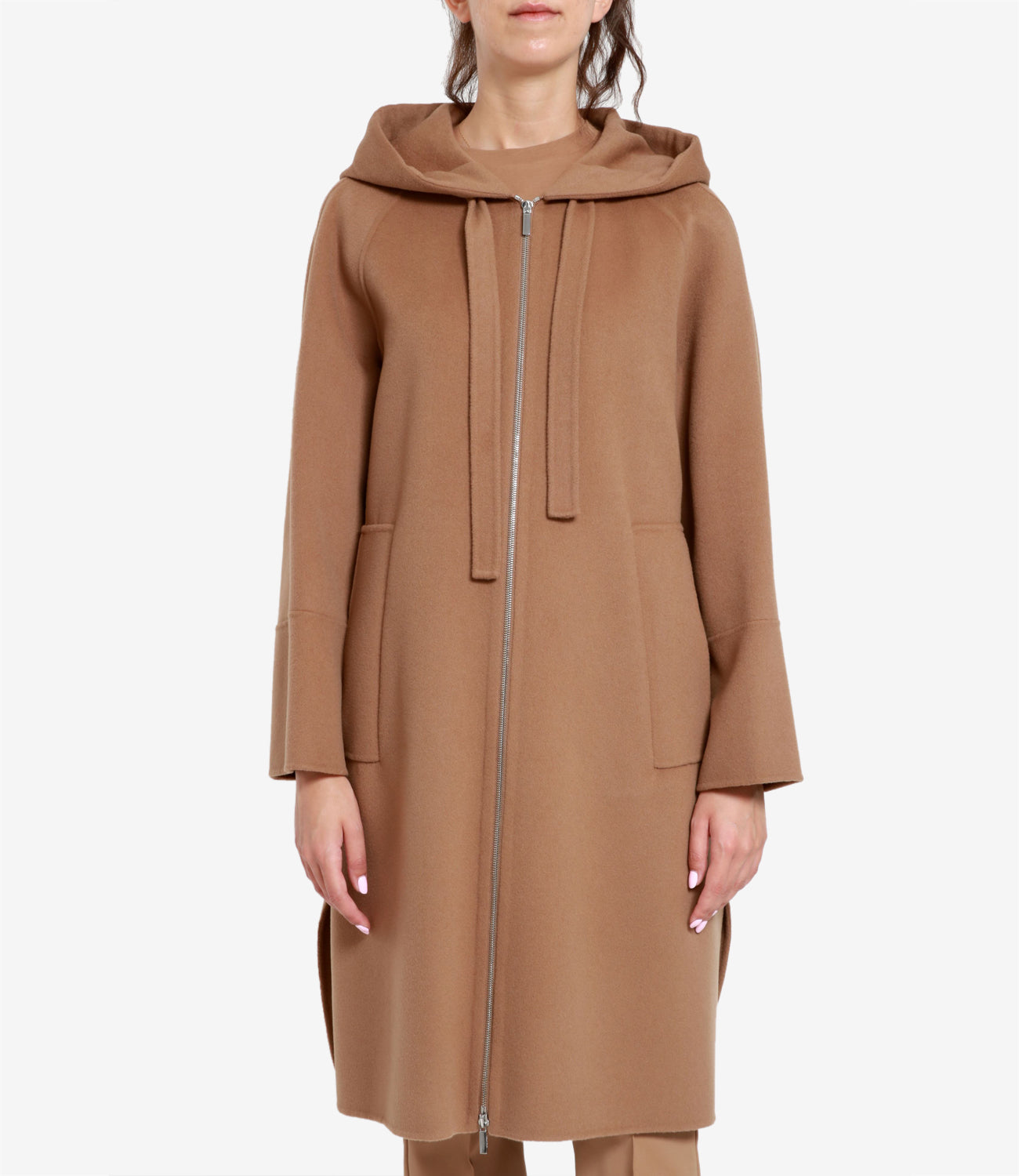 S Max Mara | Cappotto Felpi Cammello