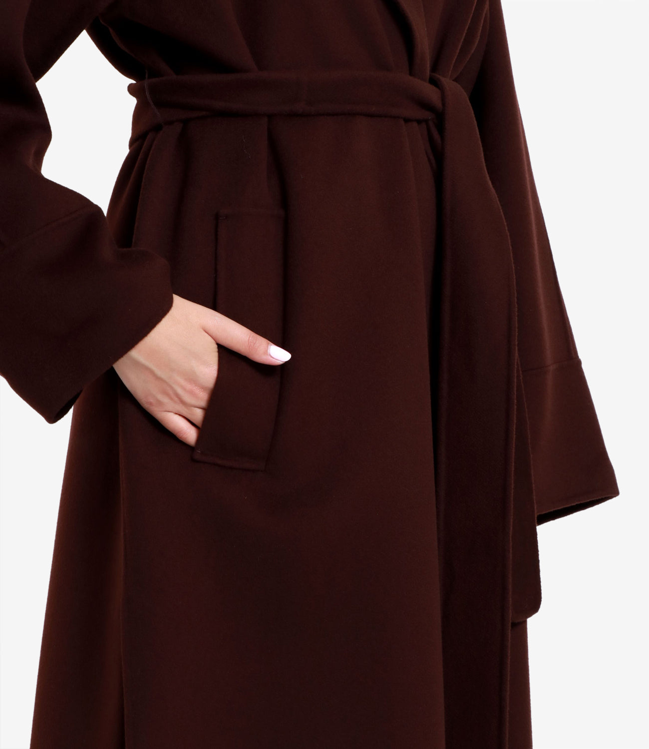 S Max Mara | Agate Bordeaux Coat