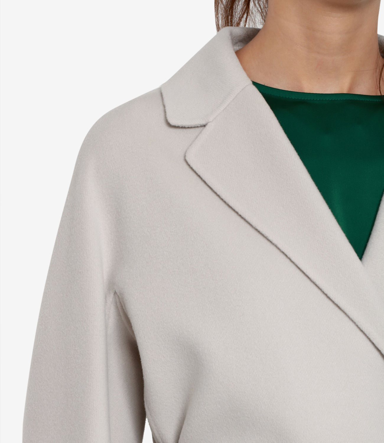 S Max Mara | Coat Arona Pearl Grey