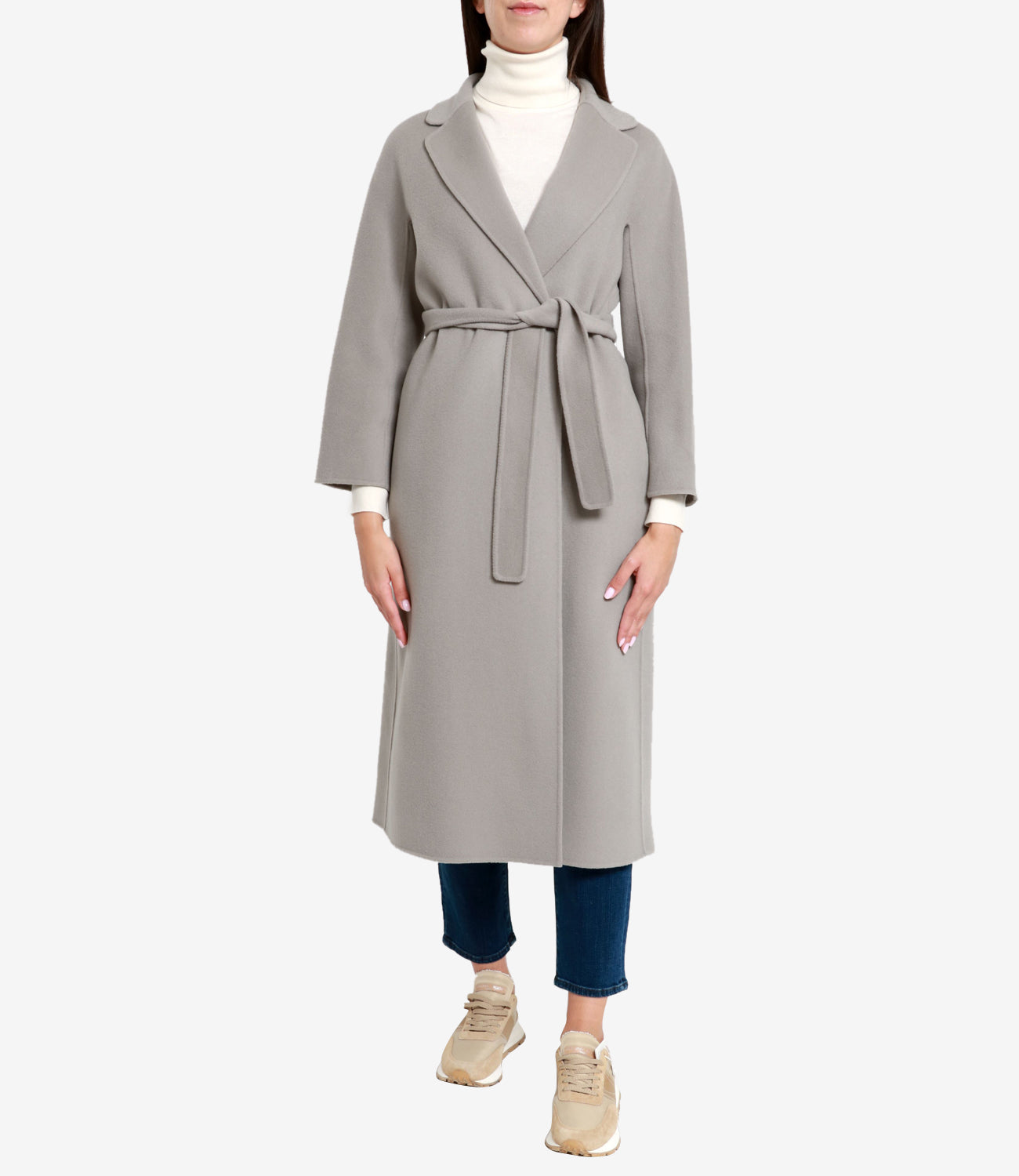 S Max Mara | Esturia Coat Medium Grey