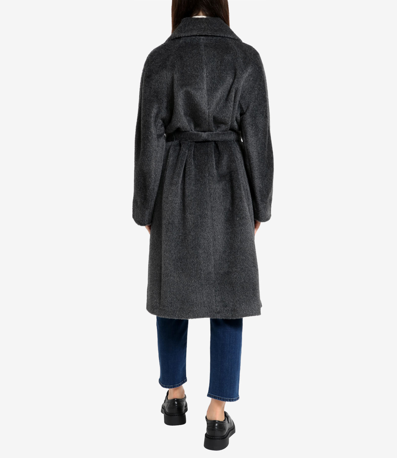 S Max Mara | Nicole Coat Anthracite Gray