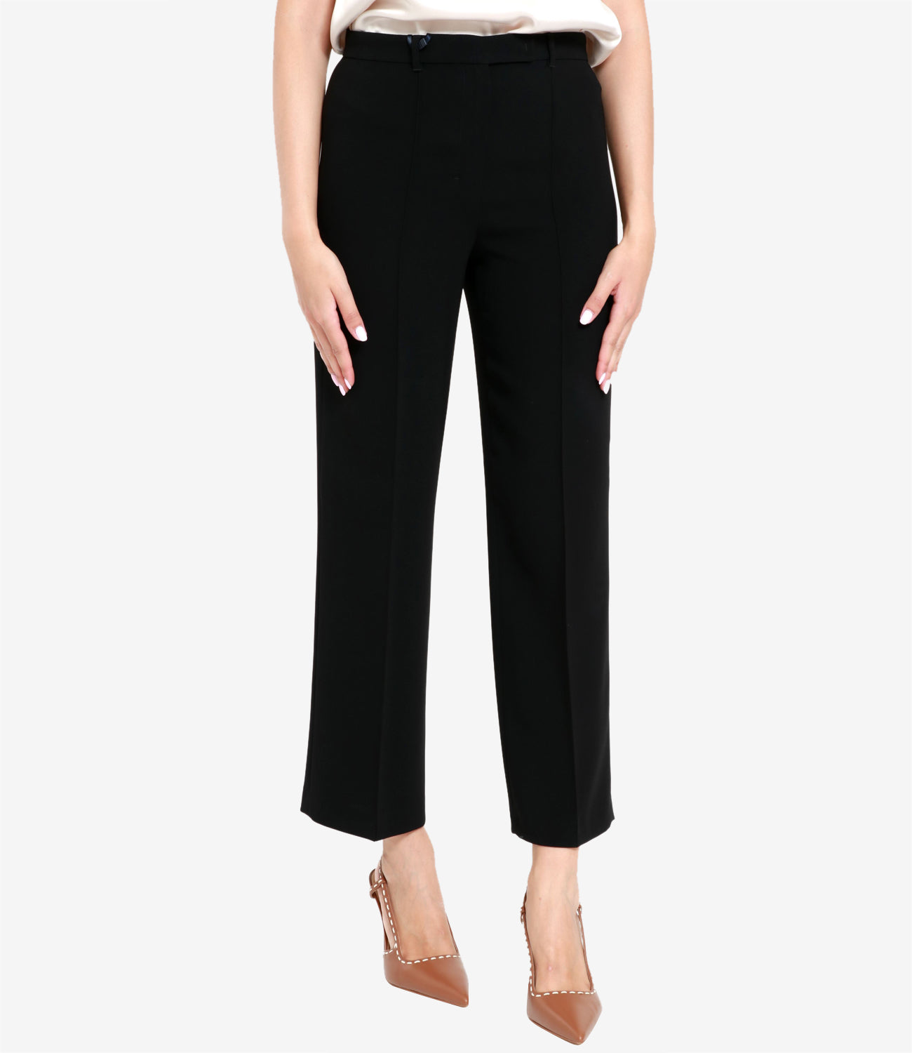 S Max Mara | Purple Pant Black