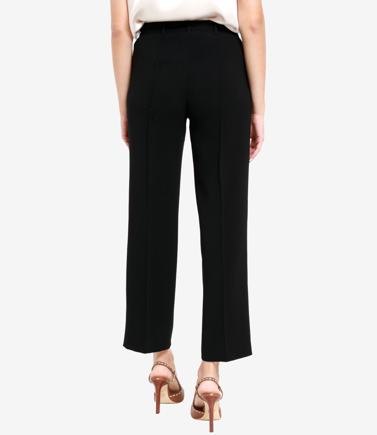 S Max Mara | Pantalone Viola Nero