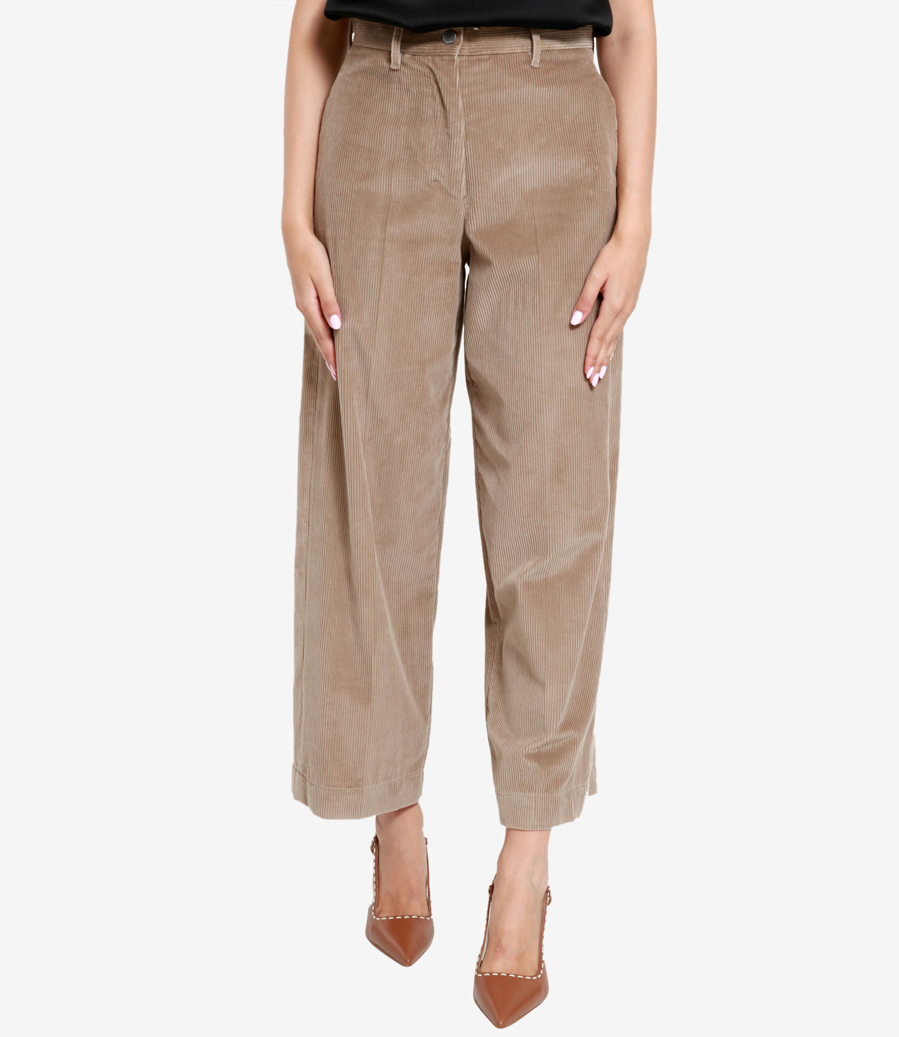 S Max Mara | Pantalone Udine Beige