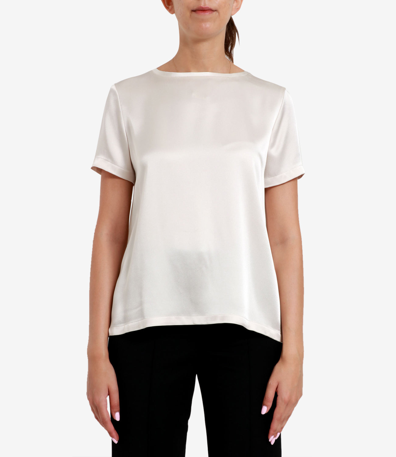 S Max Mara | T-Shirt Rebecca Ivory