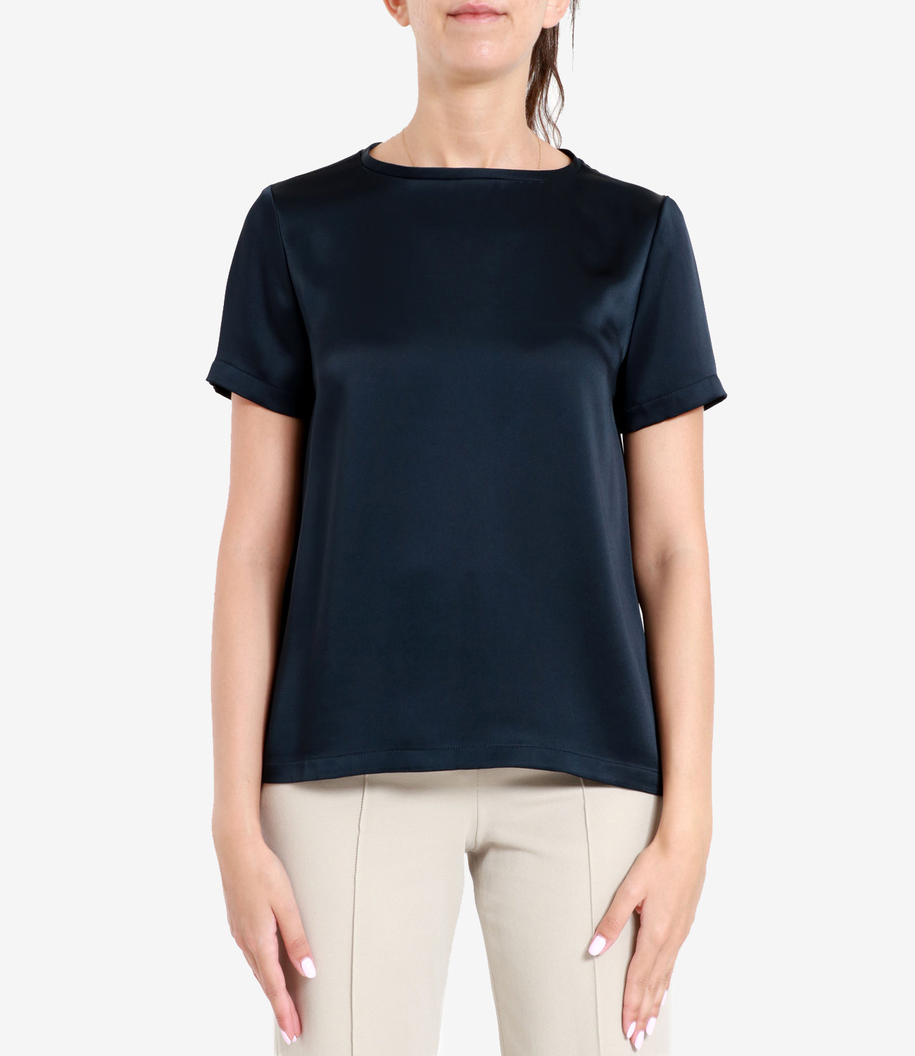 S Max Mara | T-Shirt Rebecca Navy Blue