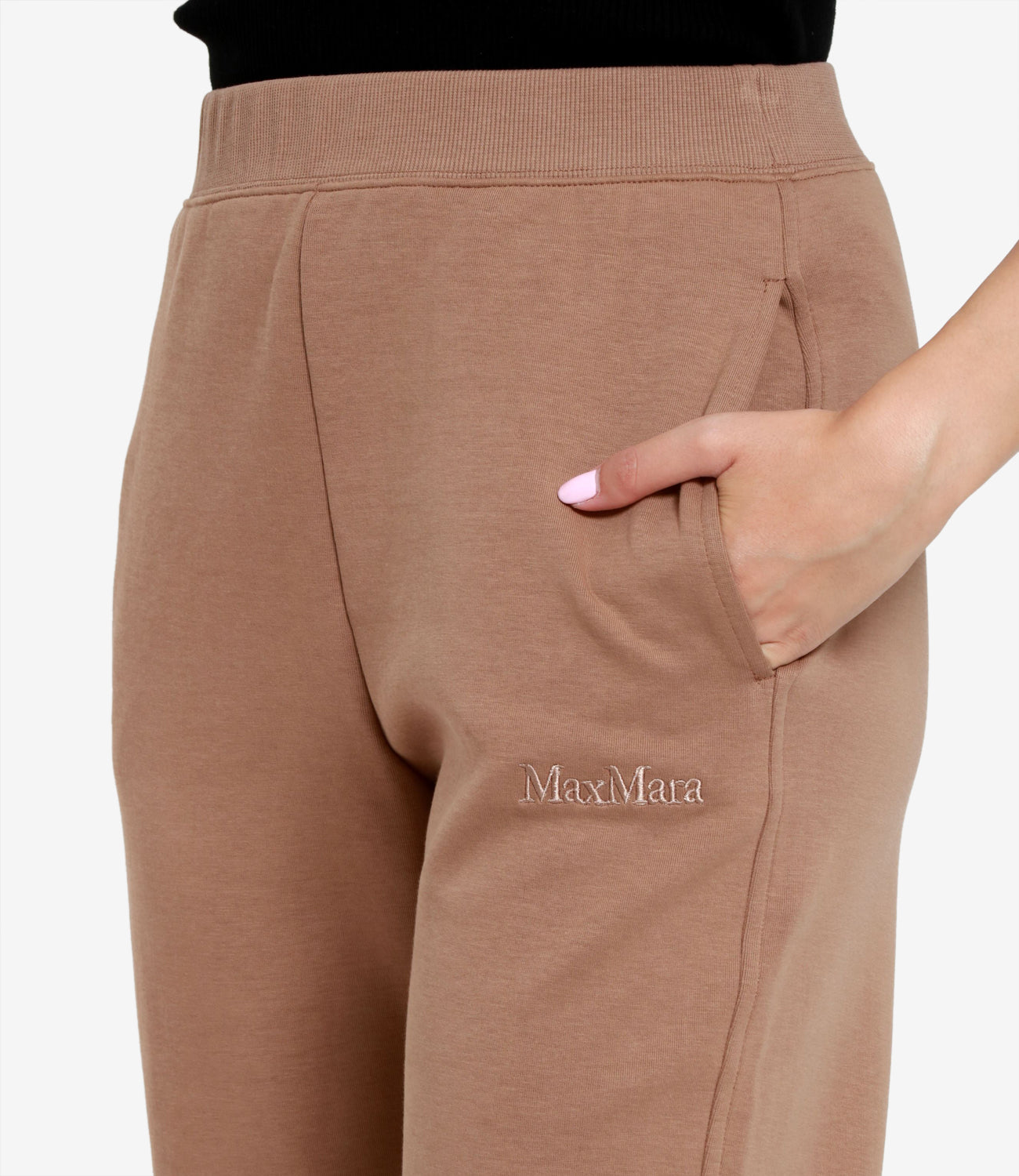 S Max Mara | Sporty Trousers Po Camel