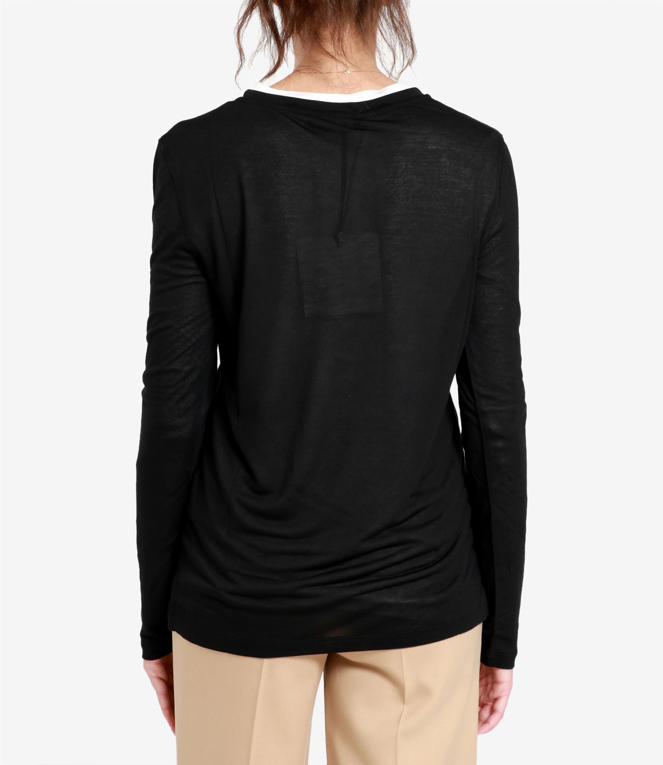 S Max Mara | T-Shirt Lupino Black